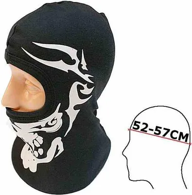 Obrázok produktu pre Sturmhaube Grafik Oči Nerozdelené S/M