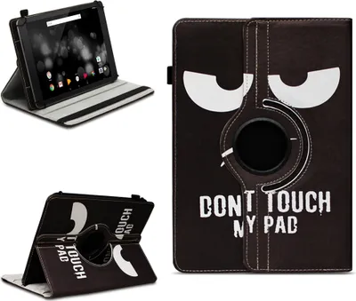 Produktbild von Tablet Tasche für Doogee T20 T20S T20E Hülle Schutzhülle 360 Grad Drehbar CaseFarben:Motiv 5