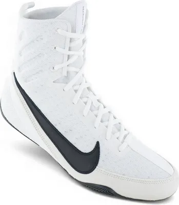 Produktbild von Nike Machomai 3 - Herren Boxerschuhe Ringerschuhe Wrestling Schuhe Weiß HF7333-101 , EU 47 US 12.5