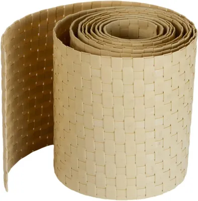 Zdjęcie produktu dla Osłona na balkon Polyrattan Ekran prywatności, odporny na warunki atmosferyczne, 255 cm x 19 cm, do ogrodu