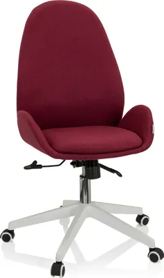 Produktbild von hjh OFFICE Home Office Bürostuhl AVEA I Schreibtischstuhl mit Armlehnen Stoff Drehstuhl