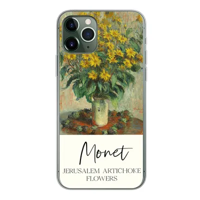 Produktbild von MuchoWow® Handyhülle Schutzhülle Hülle für iPhone 11 Pro Alte Meister - Malerei - Monet Silikon Softcase Handy Hülle - Handy