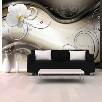 Produktbild von Basera Fototapete Orchideenmotiv a-A-0081-a-a, Vliestapete, 350x245 cm