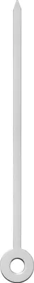 Produktbild von SELVA Minutenzeiger Faden chrom, Loch Ø 0,7 Länge 13,0 mm