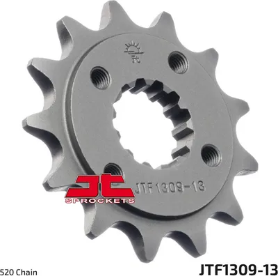Produktbild von JTSPROCKETS Kettenritzel JTF1309.13 Vorne Kohlenstoffstahl