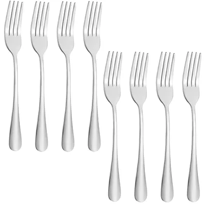 8er Set Tafelvorken 17 cm Edelstahl Dessertgabeln