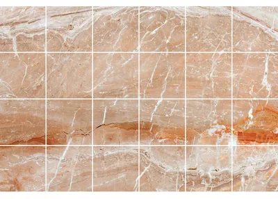 Image de Autocollants muraux imitation carrelage pour la cuisine et la salle de bains – 24 autocollants imitation carrelage ciment aspect marbre de Salamanque – 24 autocollants, 20 x 20 cm