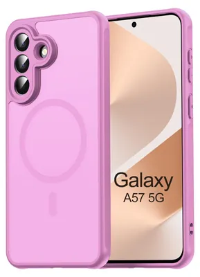 Produktbild von Handyhülle für Samsung Galaxy A57 Magnet Case Schutzhülle Kratzfest in Pink
