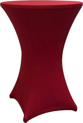 Immagine prodotto di LUMALAND Copritavolo alto Copritavolo - Ø 80-85 cm - Rosso