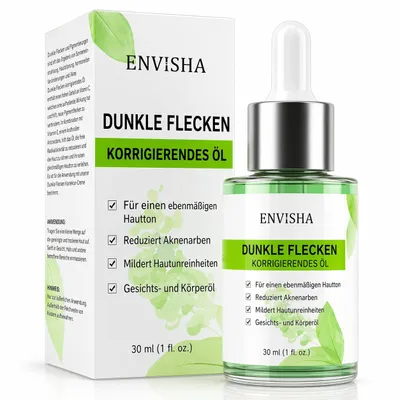 Produktbild von Dunkle Flecken Serum Öl, Gesichtsserum Öl, Helle Haut Dunkle Flecken Korrektor Körper Serum, Feuchtigkeitsspendende Massage Essenz