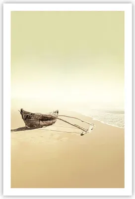 Produktbild von Poster - Poster ohne Rahmen - £ódŸ Wrack Meer - 61x91,5 cm - Wand Bild - Wanddeko - Wandbilder - Kunstposter - Wandposter - Bilder - Kunstdruck - Wanddekoration - Wandbild - P2XPA61x91-5123