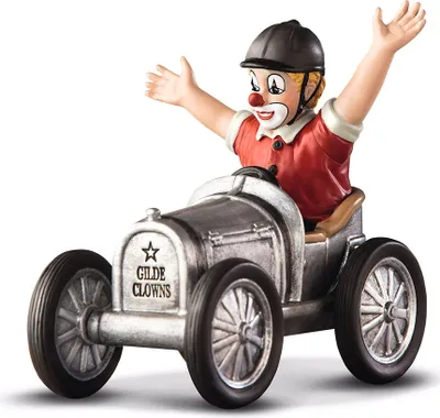 Produktbild von GILDE Dekofigur Clown Endspurt H. 11 cm, 10249