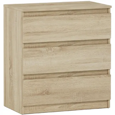 Obrázek produktu pro Komoda 70 cm 3 zásuvky skříňka FRAMIRE R-3 sonoma
