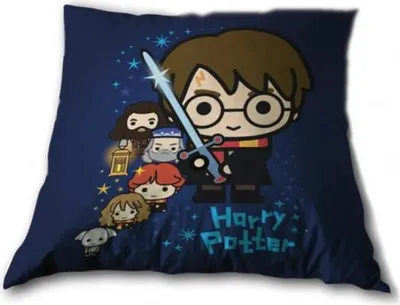 Produktbild von kissen Harry Potter junior 35 cm Polyester blau