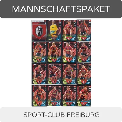 Immagine prodotto di Topps Match Attax - 2019/20 - Pacchetto squadra - SC Friburgo
