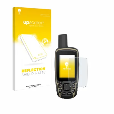 Produktbild von upscreen Schutzfolie für Garmin GPSMAP 65 Displayschutz Displayschutzfolie Folie Matt Entspiegelungsfolie