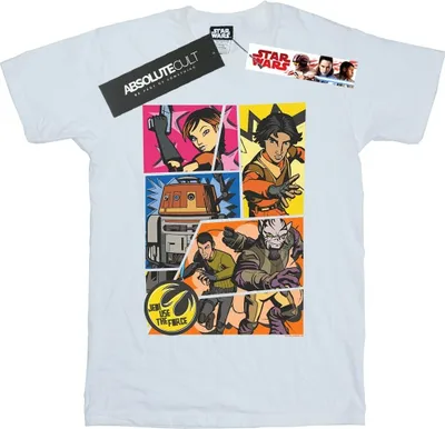 Produktbild von Star Wars - "Rebels" T-Shirt für Herren BI47506 (XXL) (Weiß)