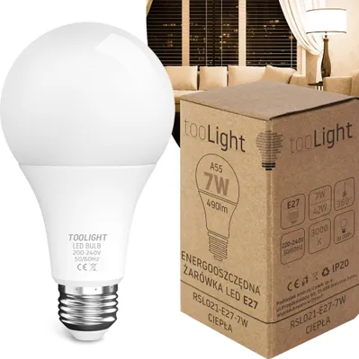 Produktbild von tooLight Glühbirne Led 7W Warm E27 230V Rsl021