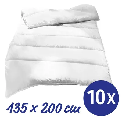 Produktbild von 10 x 135 x 200 cm Mikrofaser Ganzjahres-Steppbettdecke, Füllgewicht: ca. 700 g, extra leicht