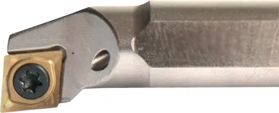Produktbild von Bohrstange A20Q-SCLCR 09 rechts vernickelt mit Innenkhlung