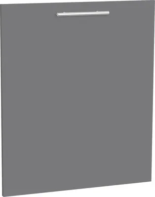 Produktbild von Optifit Geschirrspülerblende für vollintegrierte Geschirrspüler Ingvar420 BxTxH 59,6 x 1,6 x 70 cm anthrazit matt zerleg