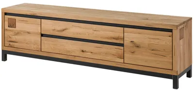 Produktbild von MASSIVMOEBEL24.DE TV-Board Wildeiche 190x40x56 natur geölt VILLANDERS #153