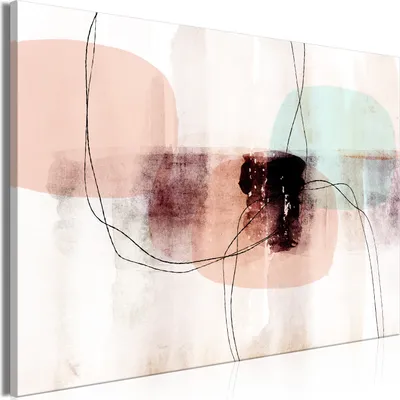 Produktbild von Modernes Wandbild a-A-0759-b-a (120x80 cm) - 1 Teilig Bilder Fotografie auf Leinwand Foto Bild Dekoration Wand Bilder Kunstdruck ABSTRAKT