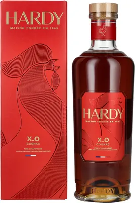 Produktbild von Hardy XO Fine Champagne Cognac 40% Vol. 0,7l in Geschenkbox