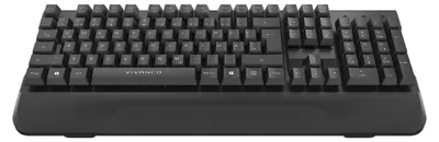 Immagine prodotto di VIVanco™ Tastiera ANSI Cablata Con Poggiapolsi Layout Tedesco