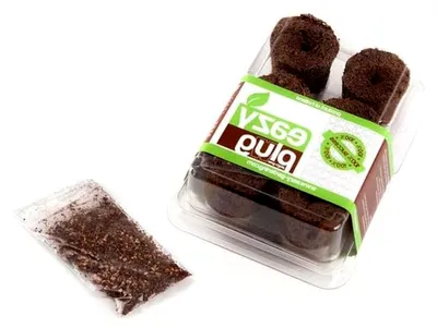 Produktbild von Mini Zimmergewächshaus mit organischen Anzuchtblöcken (6 Stück)