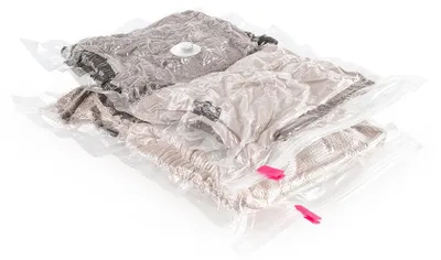 Immagine prodotto di Compactor Scatole di stoccaggio - Set di scatole di stoccaggio sottovuoto, 25 l, trasparenti RAN3594