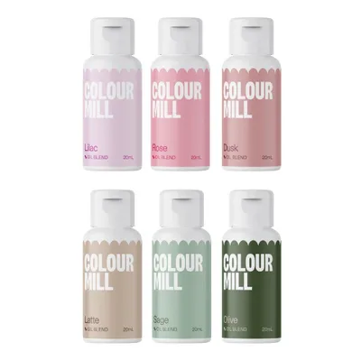 Produktbild von Colour Mill Ölmischung Botanicals 6er - Set (6 x 20 ml)