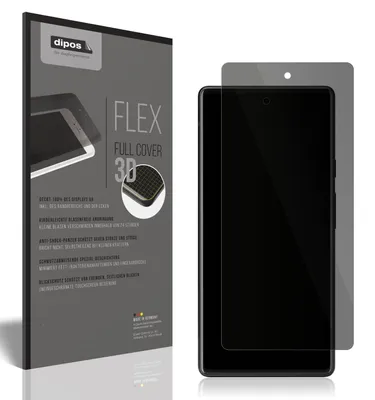 Produktbild von Full Cover Privacy Blickschutzfolie für Google Pixel 6 Pro Folie Anti-Shock