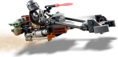 Produktbild von LEGO 75299 Star Wars: The Mandalorian Ärger auf Tatooine Bauset mit Baby Yoda das Kind Figur, Staffel 2, Spielset