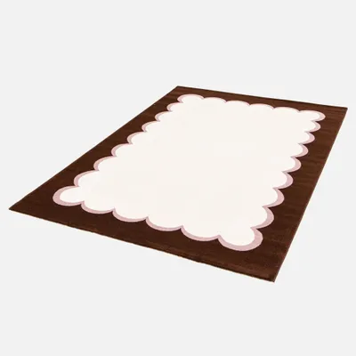 Produktbild von sweeek - Teppich für Innenräume, rosa und braun