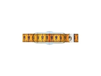 Produktbild von PRYM Taillenmaßband, 150 cm, mit Schieber, cm-Skala, gelb