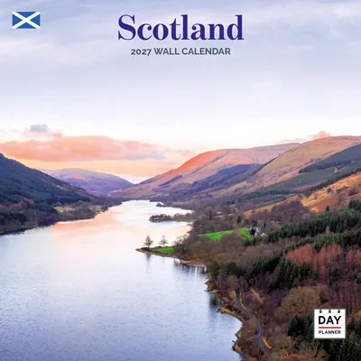 Wandkalender Schottland 2024, 16 Monate, 30,48 x 60,96 cm