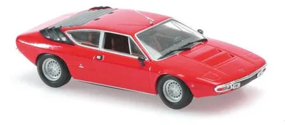 Image de Maxichamps 940103321 Lamborghini Urraco 1974 rouge métallisé 1:43