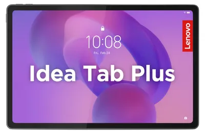 Image de Lenovo Idea Tab Plus MediaTek Dimensity 256 Go 30,7 cm (12.1") 8 Go Wi-Fi 5 (802.11ac) Android 15 Gris