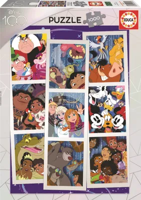 Image de Educa 19575 Disney Collage 100 1000 tuiles Puzzle