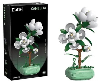 Imagen del producto de Cada juego de macetas Kamelie, con planta en maceta, 23 cm, modelo C59029W, contiene 301 piezas