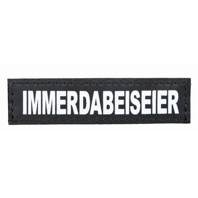 Produktbild von Julius-K9 Klettsticker Immerdabeiseier Größe XS