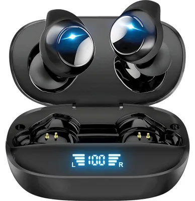 Produktbild von Siltcon® SoundWave Pro Sport – Bluetooth 5.3, ENC, IPX5, 48h Akku & LED Ladecase