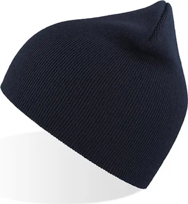 Produktbild von Atlantis RECB | Recy Beanie 50 % recycelter Polyester 50 %.Polyacryl - Farbe: Navy - Größe: One Size