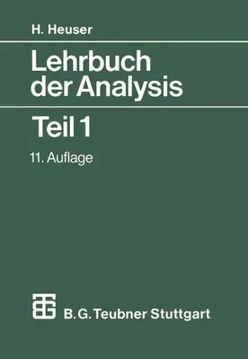 Produktbild von Lehrbuch der Analysis