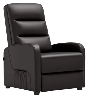 Immagine prodotto di Poltrone relax - Sedie - Poltrone reclinabili - Poltrone per la TV - con poggiapiedi e cuscino - Schienale regolabile