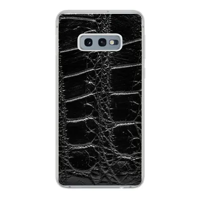 Produktbild von MuchoWow® Handyhülle Schutzhülle Hülle für Samsung Galaxy S10e Tiermuster - Krokodile - Leder Silikon Softcase Handy Hülle - Handy