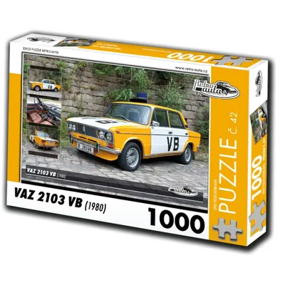 Obrázek produktu pro Puzzle č. 42 - VAZ 2103 VB (1980) 1000 dílků