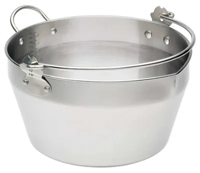 Image de 8Ltr Acier inoxydable Jam / Maslin Pan