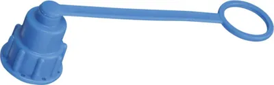 Produktbild von Hünersdorff Tüllen-Verschraubung HDPE blau für Außen-D 24 mm